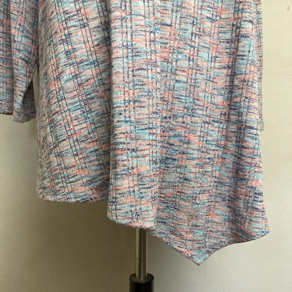 1-10 Ruby rd Colorful top blouse 1x - Picture 4 of 4